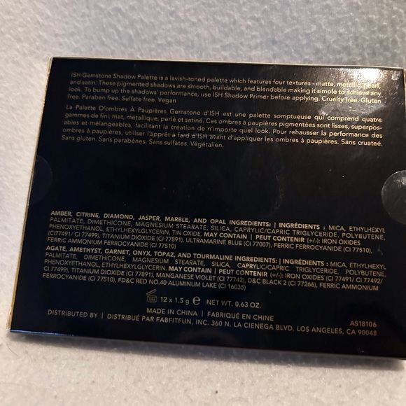 Ish Gemstone shadow palette NEW in box - Picture 3 of 3